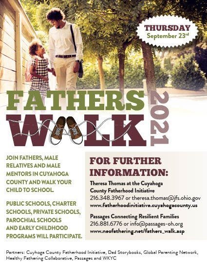 Fathers Walk 2021 information graphic