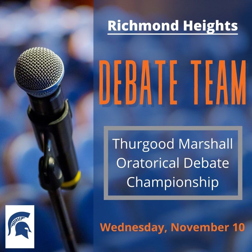 Debate Team Thurgood Marshall Oratorical Debate Championship. Wednesday, November 10