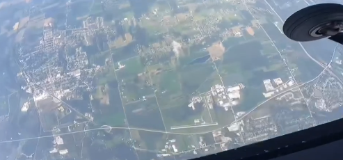 Mr. Patty's aerial view!